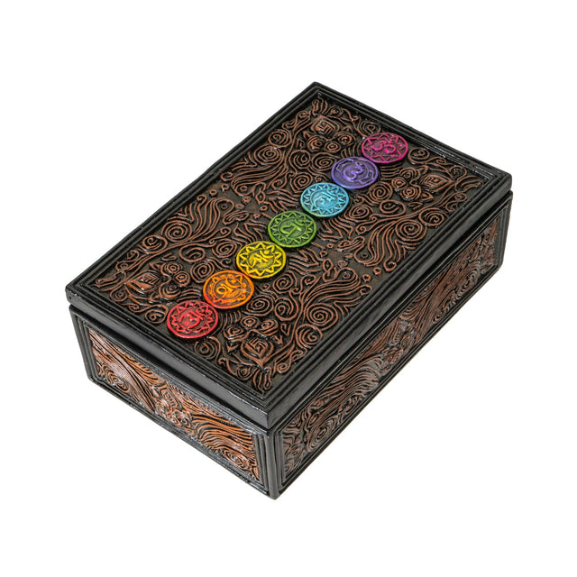 5.6" Chakra Tarot Display Box - Magick Magick.com