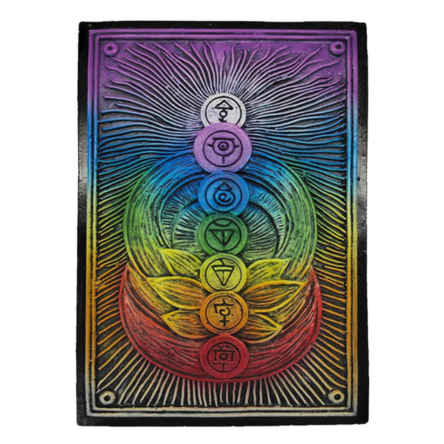 5.6" Rainbow Chakra Tarot Display Box - Magick Magick.com