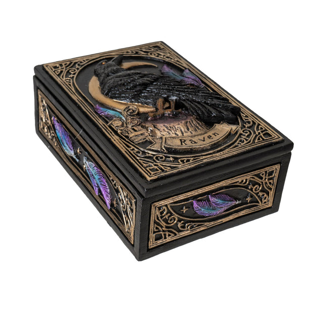 5.6" Raven Tarot Display Box - Magick Magick.com