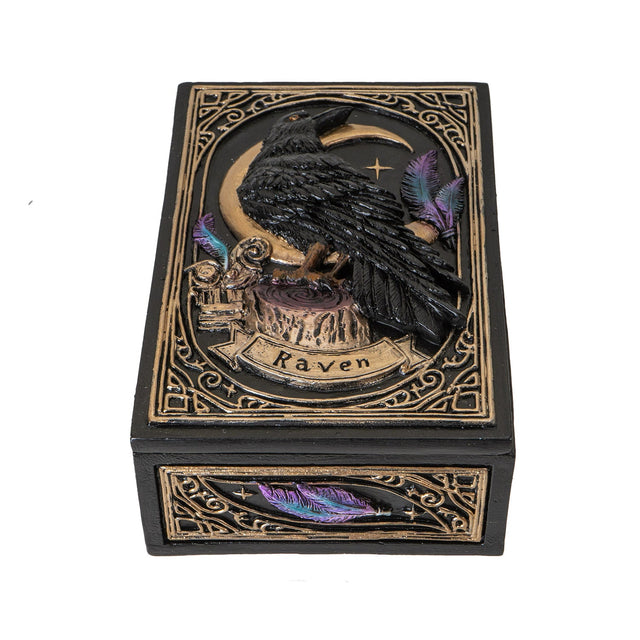 5.6" Raven Tarot Display Box - Magick Magick.com