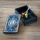 5.7" All Seeing Eye Tarot Display Box - Magick Magick.com