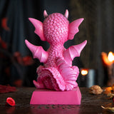 5.7" I Love Dragons Statue - A Princess With Her Own Dragon - Magick Magick.com