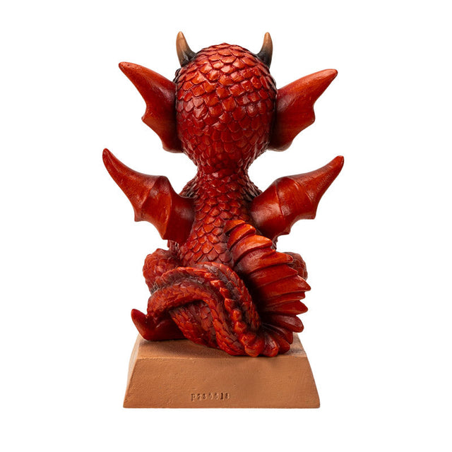 5.7" I Love Dragons Statue - What Would A Dragon Do? - Magick Magick.com