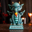 5.7" I Love Dragons Statue - You Can Never Have Too Many Dragons - Magick Magick.com