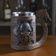 5.75" Stainless Steel Resin Mug - Viking - Magick Magick.com