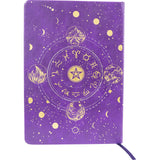 5.75" x 8.25" Vegan Leather Crystal Journal with Bag - Tarot - Magick Magick.com