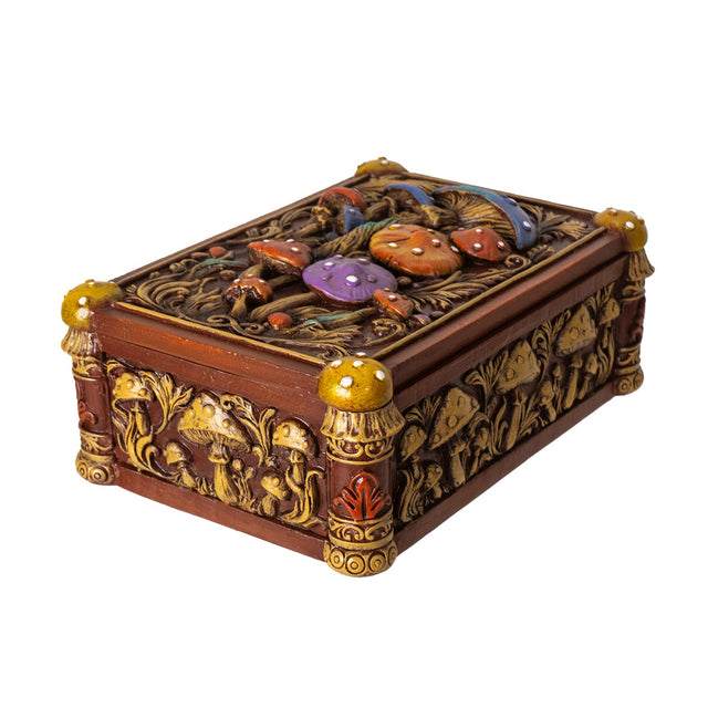 5.8" Toadstool Mushroom Tarot Display Box - Magick Magick.com