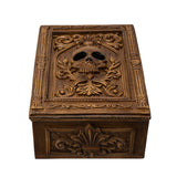 5.9" Skull Tarot Display Box - Magick Magick.com