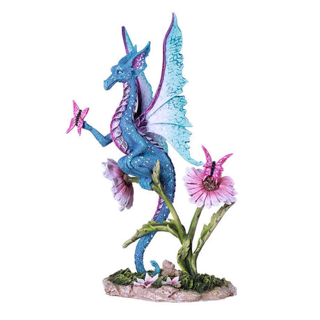 6" Amy Brown Dragon Statue - Butterfly Daydream - Magick Magick.com