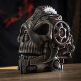 6" Diesel Punk Skull Statue - Magick Magick.com