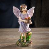 6" Fairyland Fairy with Fruit Statue - Magick Magick.com