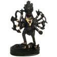 6" Goddess Kali Black & Gold Solid Brass Statue - Magick Magick.com