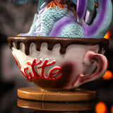 6" Latte with Eugene the Dragon Statue - Magick Magick.com