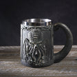6" Stainless Steel Resin Mug - Cthulhu - Magick Magick.com