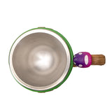 6" Stainless Steel Tea Cup - Mushroom - Magick Magick.com