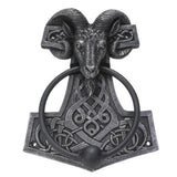 6" Viking Ram Door Knocker - Magick Magick.com