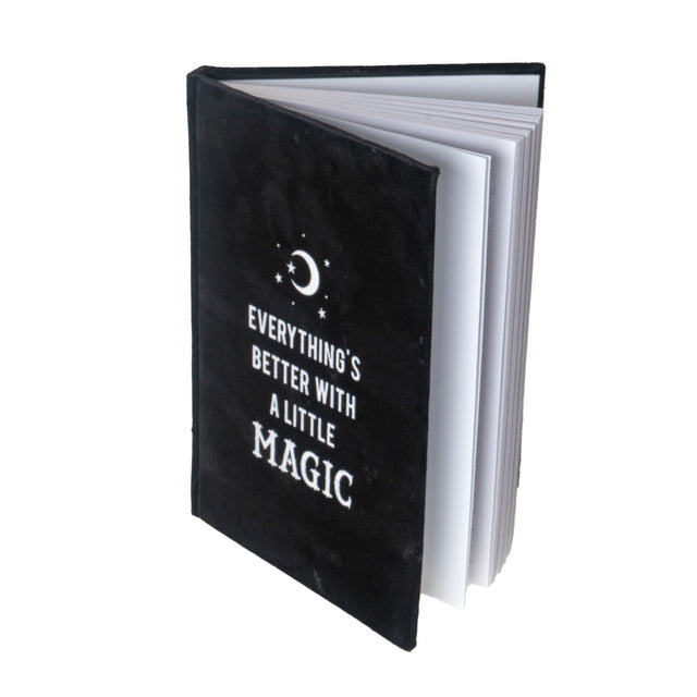 6" x 8" Velvet Journal - Everything's Better with a Little Magic - Magick Magick.com