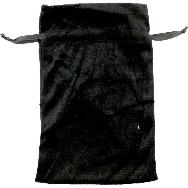 6" x 9" Premium Unlined Velvet Bag - Black - Magick Magick.com