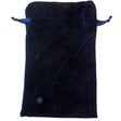 6" x 9" Premium Unlined Velvet Bag - Navy - Magick Magick.com