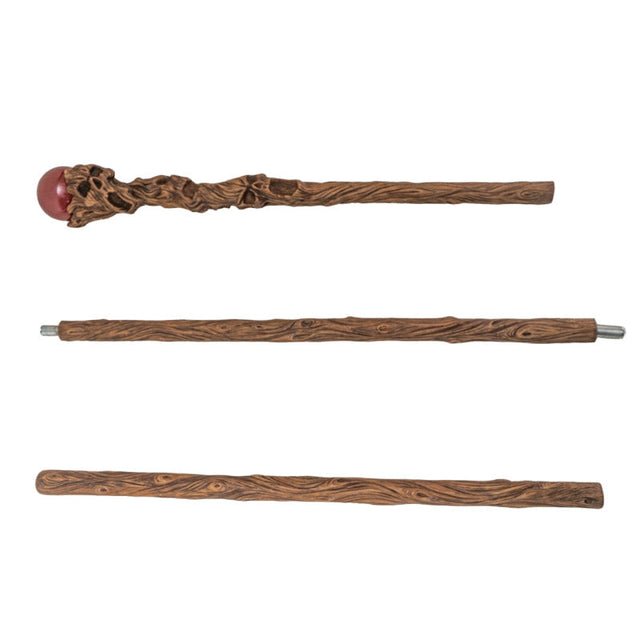 67" Skull Tree Trunk Staff - Magick Magick.com