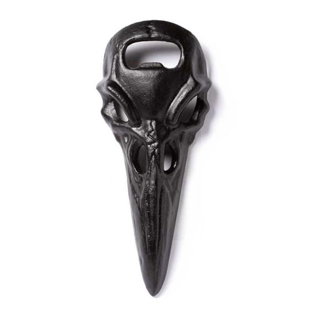 6.1" Raven Iron Bottle Opener - Magick Magick.com