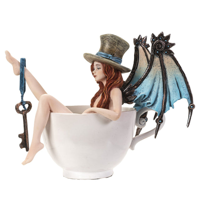 6.2" Amy Brown Fairy Statue - Steampunk Bath - Magick Magick.com