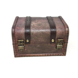 6.25" Antique Wooden Rosewood Chest - Magick Magick.com