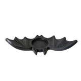 6.5" Black Bat Tealight Candle Holder - Magick Magick.com