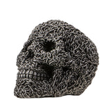 6.5" Chain Skull Statue - Magick Magick.com