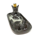 6.5" Dragon Mountain Backflow Cone Incense Burner - Magick Magick.com