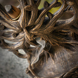 6.5" Tree of Life Greenman Backflow Incense Burner - Magick Magick.com