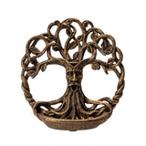 6.5" Tree of Life Greenman Backflow Incense Burner - Magick Magick.com