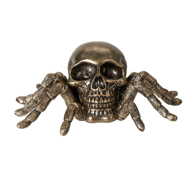 6.7" Spider Skull Statue - Magick Magick.com