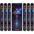 7 Chakras HEM Incense Stick 20 Pack - Magick Magick.com