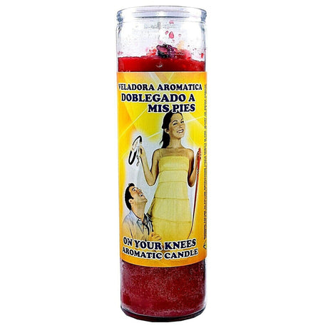 7 Day Brybradan Cocktail Candle - On Your Knees - Magick Magick.com