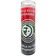 7 Day Glass Candle 3 Color Triple Action Reversible - Red / Green / Black - Magick Magick.com