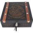 7" Laser Etched Wood Box - Celtic Dragon - Magick Magick.com