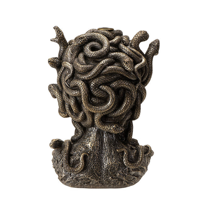 7" Medusa Backflow Incense Burner - Magick Magick.com