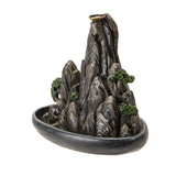 7" Mountain Scene Backflow Incense Burner - Magick Magick.com