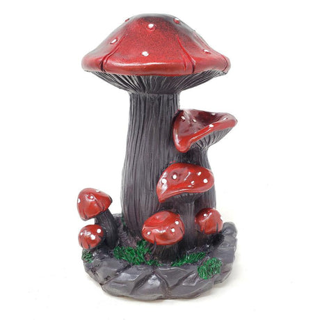 7" Mushroom Backflow Cone Incense Burner - Magick Magick.com