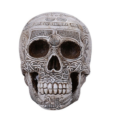 7" Viking Skull Statue - Magick Magick.com