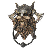 7.25" Viking Skull Door Knocker - Magick Magick.com