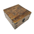 7.5" Carved Wood Box - Seven Chakra - Magick Magick.com