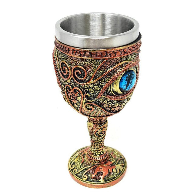 7.5" Chalice / Goblet - Dragon's Eye - Magick Magick.com