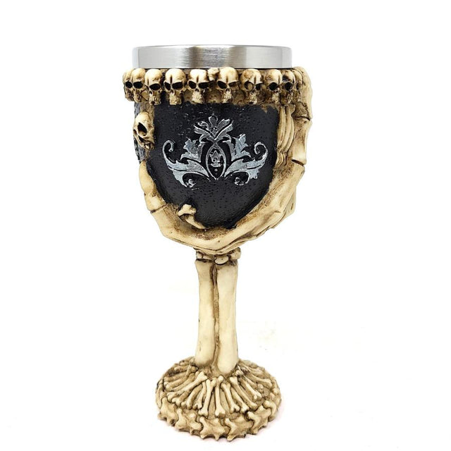 7.5" Chalice / Goblet - Skeleton Hand - Magick Magick.com