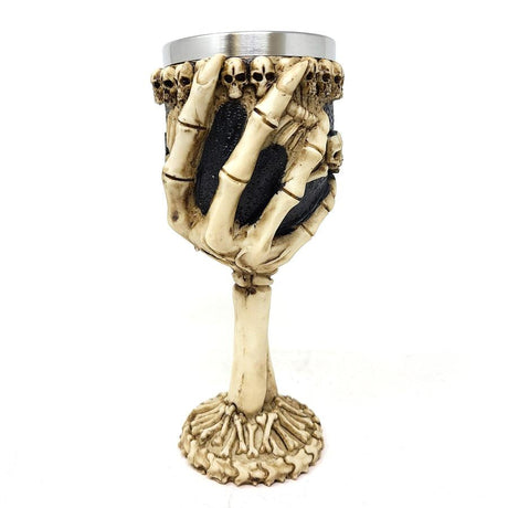 7.5" Chalice / Goblet - Skeleton Hand - Magick Magick.com