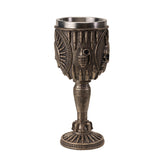 7.5" Chalice / Goblet - Skull Bullet Mohawk - Magick Magick.com