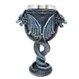 7.5" Chalice / Goblet - Twin Dragon - Magick Magick.com