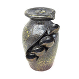 7.5" Flower Vase Ceramic Backflow Cone Incense Burner - Magick Magick.com