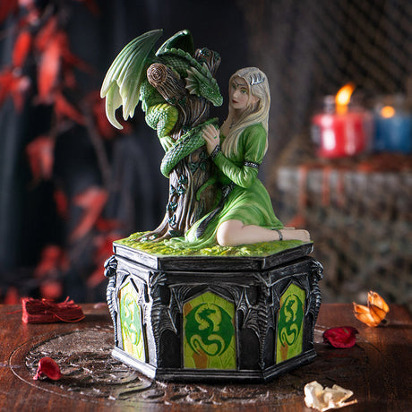 7.50" Anne Stokes Dragon Friendship Summer Display Box - Magick Magick.com